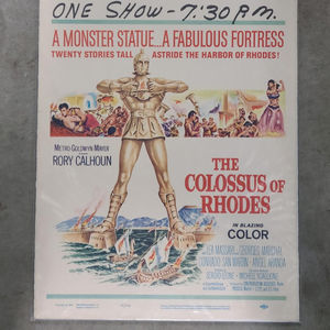 The Colossus Of Rhodes - Window Cards