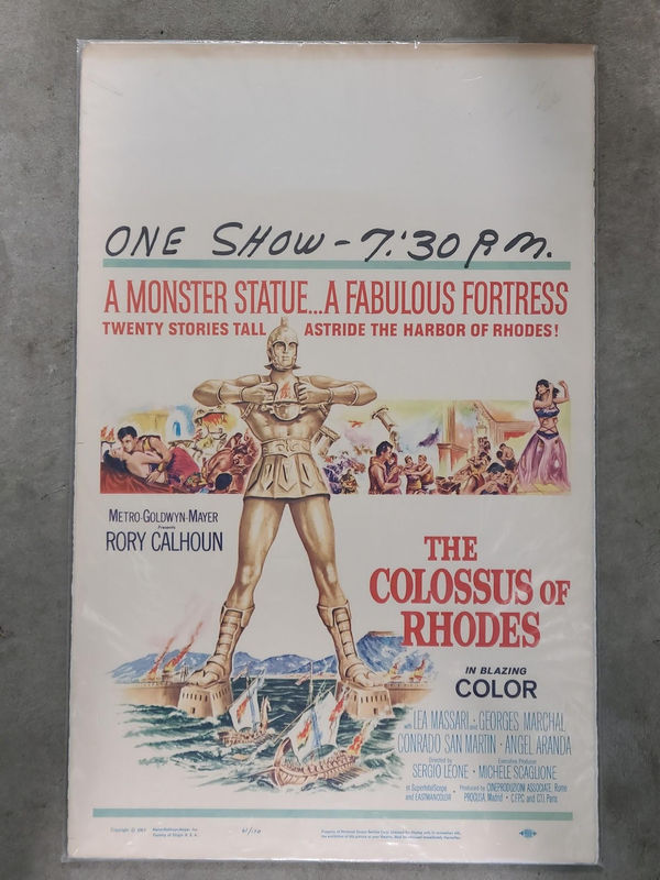 The Colossus Of Rhodes - Window Cards