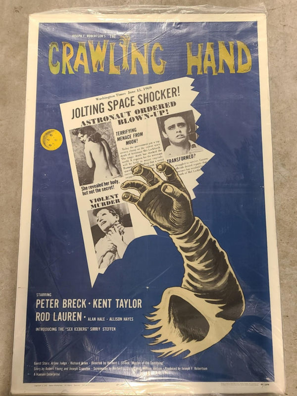 The Crawling Hand - 1 Sheets/US