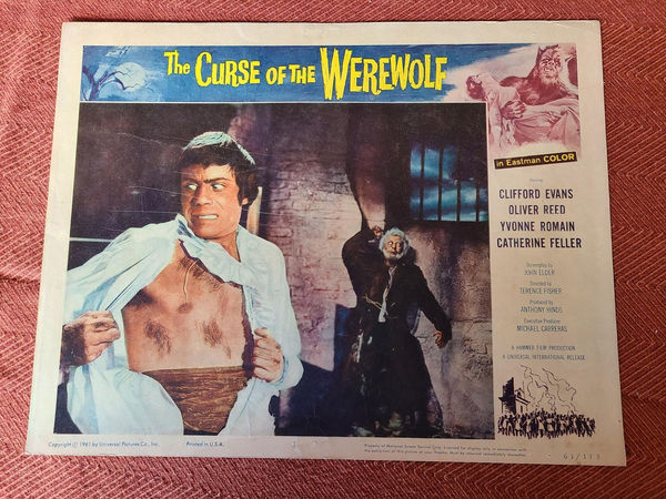 The Curse Of The Werewolf - Scifi/Horror