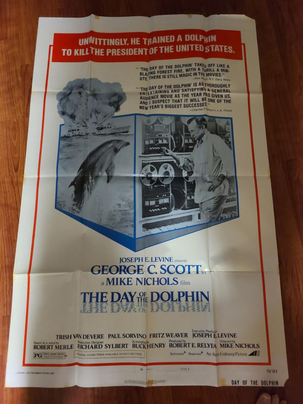 The Day of the Dolphin - 1 Sheets/US