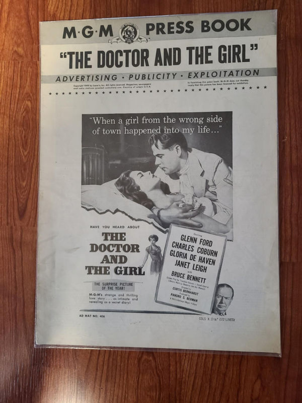 The Doctor And The Girl - Press Books