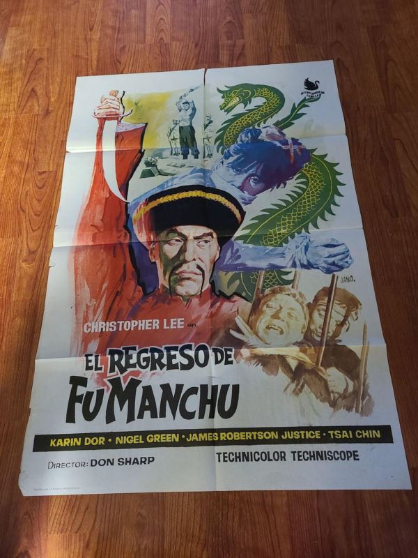 The Face Of Fu Manchu - 1 Sheets/US