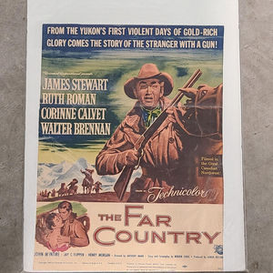 The Far Country - Window Cards