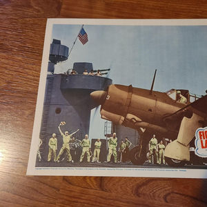 The Fighting Lady - Military/Aviation Lobby Cards