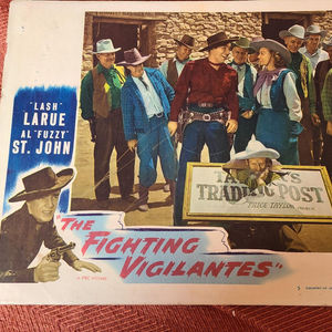 The Fighting Vigilantes - Western Lobby Cards