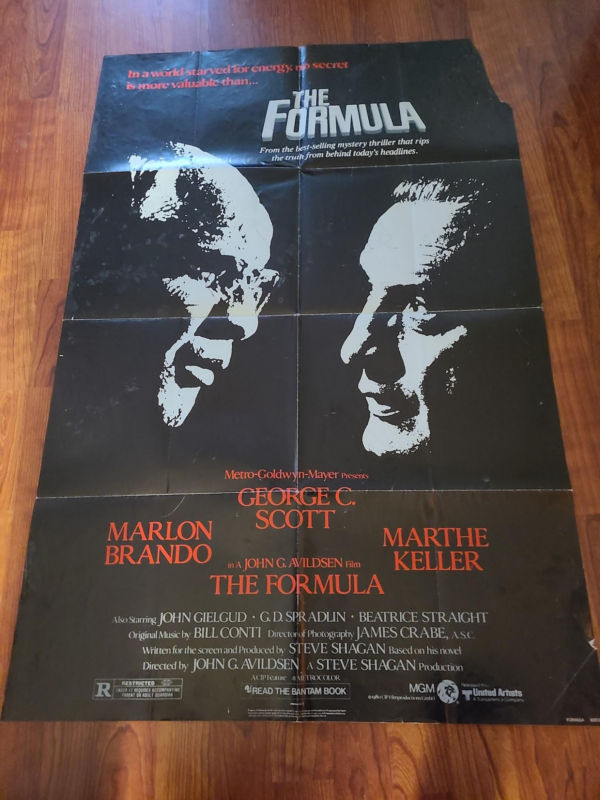 The Formula - 1 Sheets/US