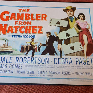 The Gambler From Natchez - Western Lobby Cards