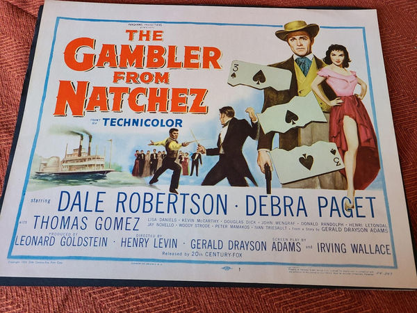 The Gambler From Natchez - Western Lobby Cards