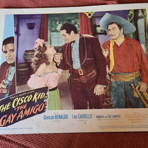 The Gay Amigo - Western Lobby Cards