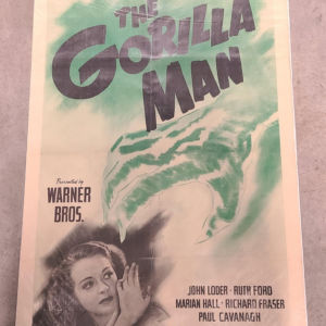 The Gorilla Man - 1 Sheets/US