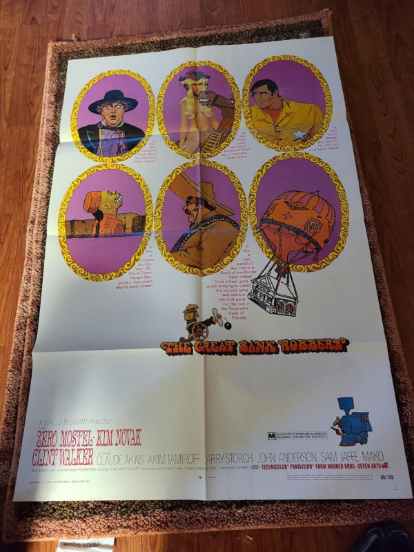 The Great Bank Robbery - 1 Sheets/US