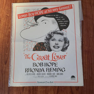 The Great Lover - Press Books