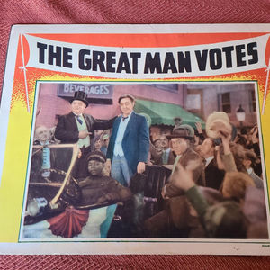 The Great Man Votes - General Lobby Cards