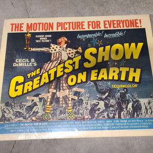 The Greatest Show On Earth - Half Sheets