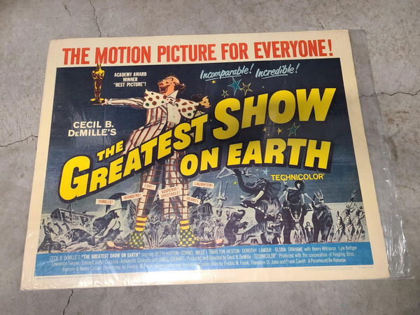 The Greatest Show On Earth - Half Sheets