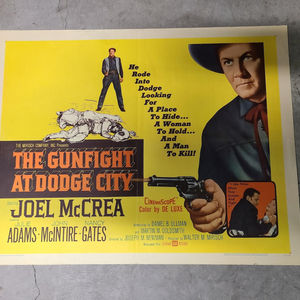 The Gunfight At Dodge City - Half Sheets