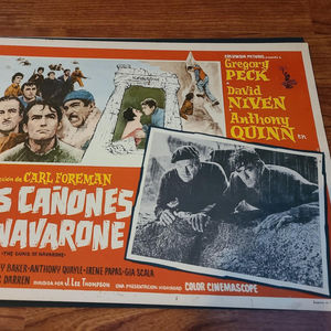 The Guns Of Navarone - Military/Aviation Lobby Cards