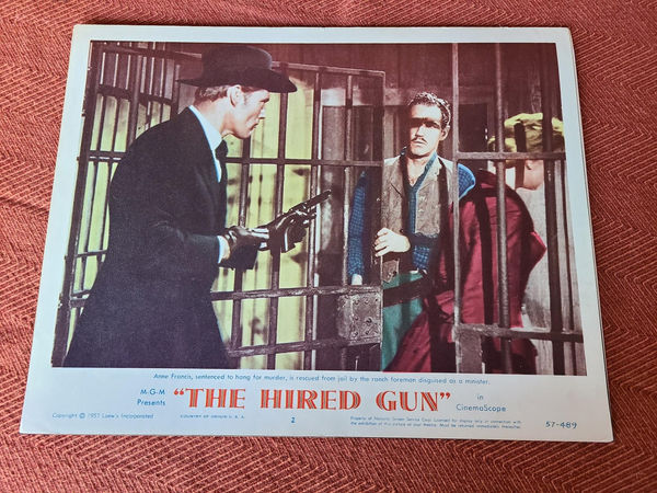 The Hired Gun - Western Lobby Cards