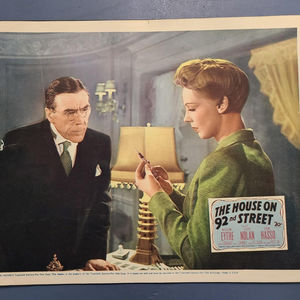 The House On 92nd Street - General Lobby Cards