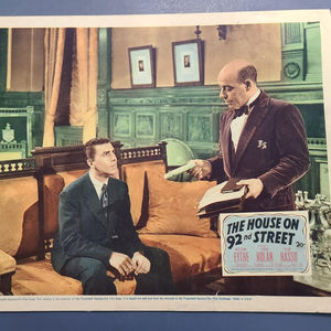 The House On 92nd Street - General Lobby Cards