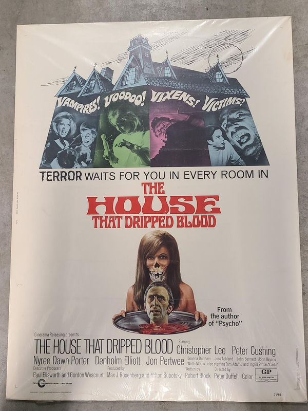 The House That Dripped Blood - UK/US 30x40