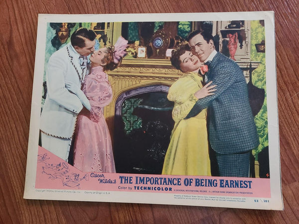 The Importance Of Being Earnest - General Lobby Cards