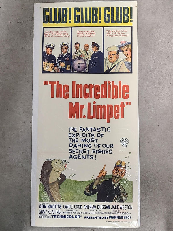 The Incredible Mr. Limpet - Daybills