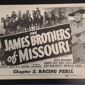 The James Brothers Of Missouri - Serial Lobby Cards