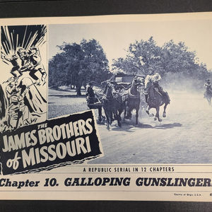 The James Brothers Of Missouri - Serial Lobby Cards