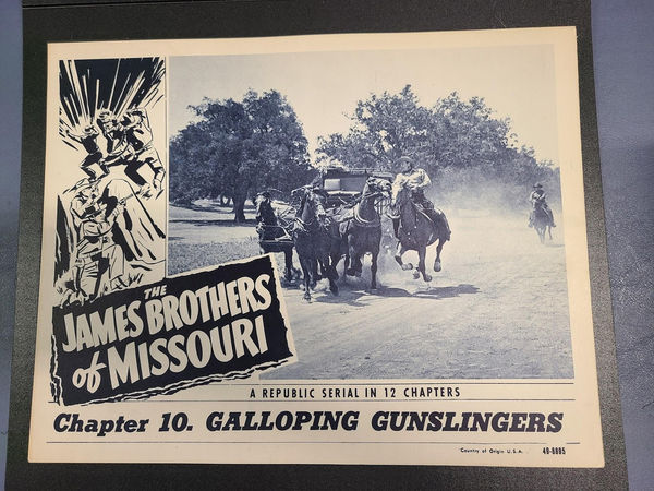 The James Brothers Of Missouri - Serial Lobby Cards