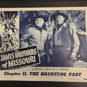 The James Brothers Of Missouri - Serial Lobby Cards