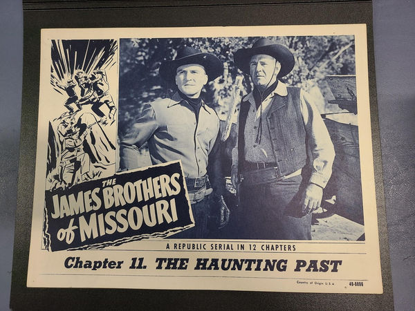 The James Brothers Of Missouri - Serial Lobby Cards