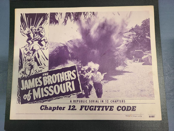 The James Brothers Of Missouri - Serial Lobby Cards