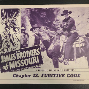 The James Brothers Of Missouri - Serial Lobby Cards