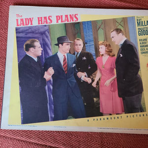 The Lady Has Plans - General Lobby Cards