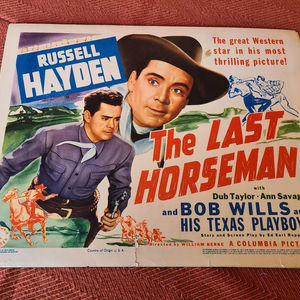 The Last Horseman - Western Lobby Cards