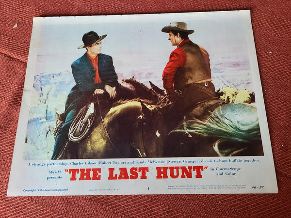 The Last Hunt - Western Lobby Cards