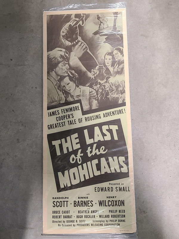 The Last Of The Mohicans - Inserts