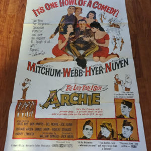 The Last Time I Saw Archie - 1 Sheets/US