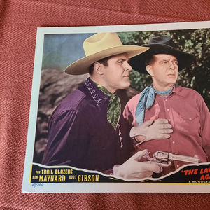 The Law Rides Again - Western Lobby Cards