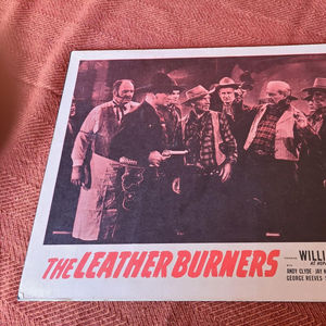 The Leather Burners - Western Lobby Cards