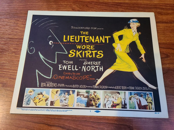 The Lieutenant Wore Skirts - Title Cards