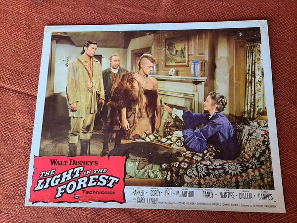 The Light In The Forest - Western Lobby Cards