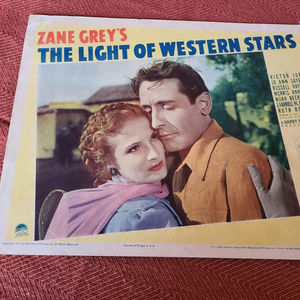 The Light Of Western Skies - Western Lobby Cards