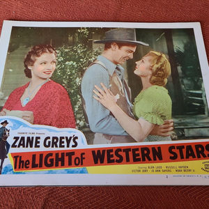 The Light Of Western Skies - Western Lobby Cards