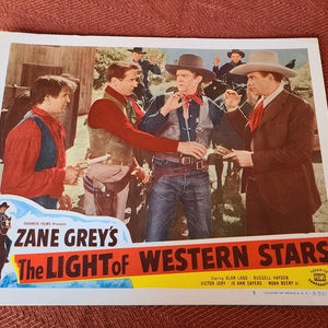 The Light Of Western Skies - Western Lobby Cards