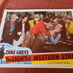 The Light Of Western Skies - Western Lobby Cards