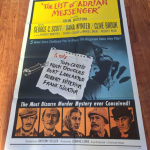 The List Of Adrian Messenger - 1 Sheets/US