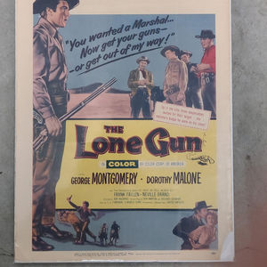 The Lone Gun - Window Cards